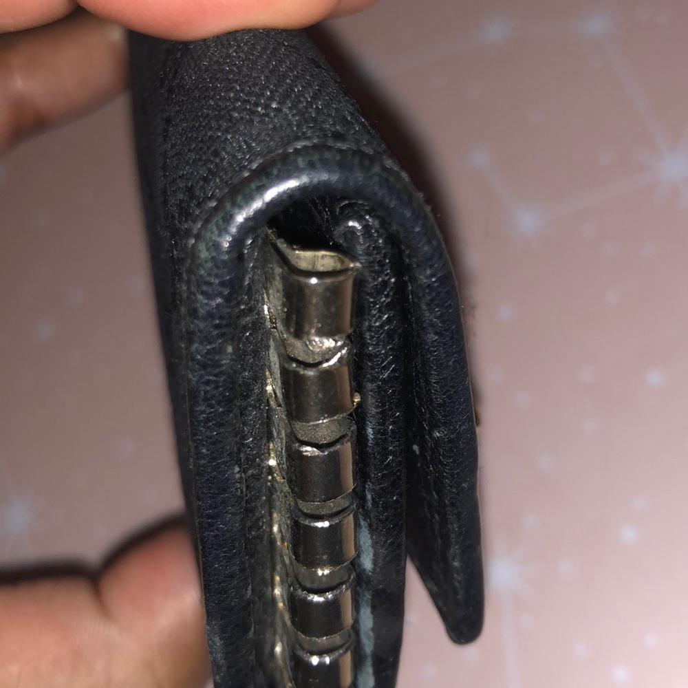 Gucci Gg Black Web Stripe Web Bow Key Holder - image 6